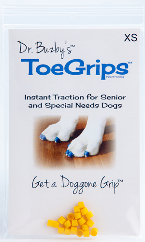Toegrips Dr Buzbys Yellow - XSmall (<13Mm) P20 By Dr. Buzby