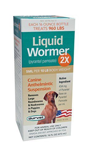 Liquid Dog Wormer 2X 16 oz By Durvet