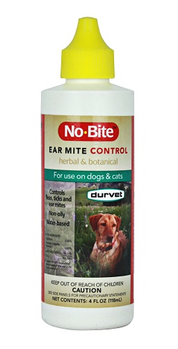 No Bite Ear Mite Control 4 oz By Durvet