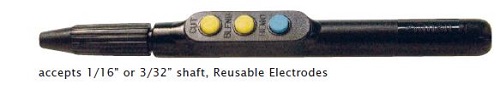 3-Button Handpiece With Locking Chuck Each By Ellman International Item No.: Vet-OTC-MW 035666<Br><Br>Manufacturer:Ellman International<Br>MW SKU:035666<Br>Manf Code:Iec-X3Fhpb<Br>Rx:No<Br>Human Label