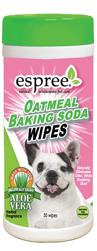 Oatmeal Baking Soda Wipes 50 Count Pack By Espree Animal Products