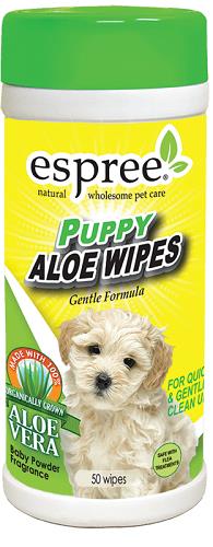 Puppy Aloe Wipes Pack By Espree Animal Products