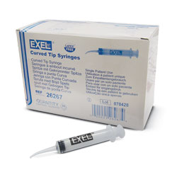 Syringe Curved Tip 10cc Bx50 By Exel International