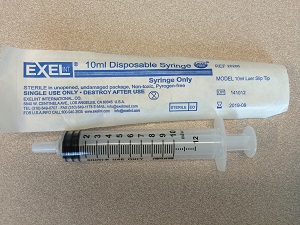 Syringes 10cc Luerslip - Without Needle B100 By Exel International