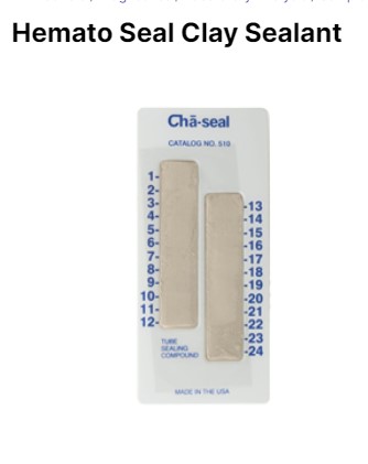 Hemato Seal Clay  Sealant Each By Fisher Scientific