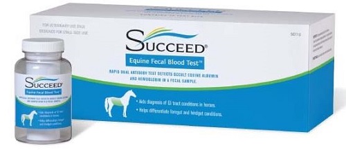 Succeed Equine Fecal Blood Test B10 By Freedom Health LLC