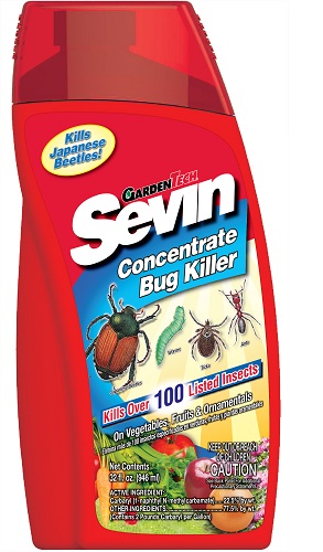 Sevin Concentrate Bug Killer QT. By Garden Tech