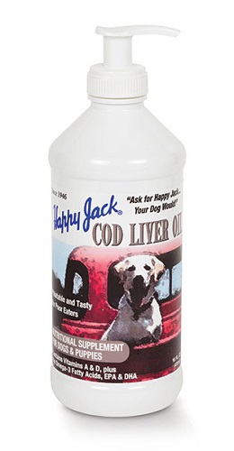 Cod Liver Oil 16 oz By Happy Jack