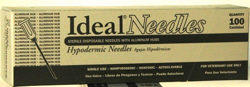 Needles Disposable 14G X 1.5 Aluminum Hub Ideal B100 By Ideal Instruments