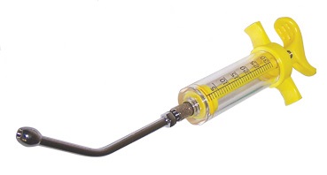 Nylon Syringe 30cc W/ Drench Tip Each By Ideal Instruments