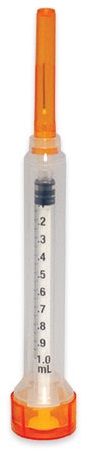 Syringes 3cc Luer Slip [Ideal Hard Pack] B100 By Ideal Instruments