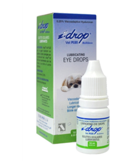 I-Drop Vet Plus Ophthalmic Solution (0.25% Sodium Hyaluronate + Glycerin) 10ml B