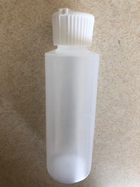 Bottle Plastic With Flip Top 4 oz By Industrial Container