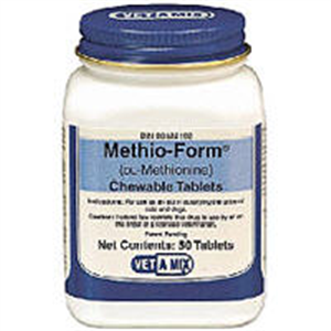 Methio Form Chew Tabs 500mg B50 By Lloyd 