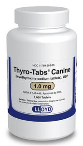 Thyro Tabs (Beige) 1.0mg B1000 By Lloyd 