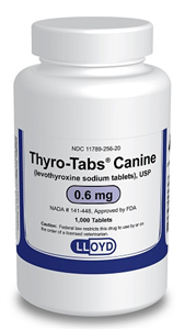 Thyro Tabs (Purple) 0.6mg B1000 By Lloyd 
