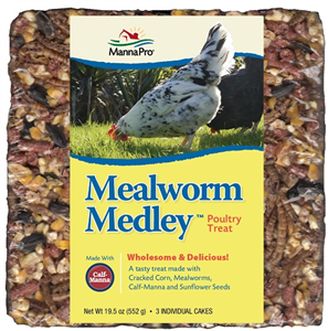 Mealworm Medley Poultry Treat 1.25L By Manna Pro Corporation