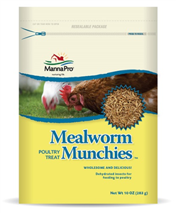 Mealworm Munchies 10 oz By Manna Pro Corporation