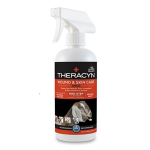 Theracyn Livestock Wound Spray 16 oz By Manna Pro Corporation