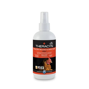 Theracyn Poultry Wound Spray 8 oz By Manna Pro Corporation