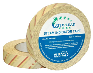 Autoclave Tape - Steam Indicator (Latex And Lead Free) 3/4 X60Yd Roll By Medlin