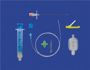 Epidural Pain Management Kit - 24G Catheter - 20Gx4.5cm (1.75In) Tuohy Needle Ea