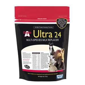 Ultra Grade A 24% Milk Replacer 4Lb By Milk Products