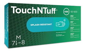 Gloves Touch & Tuff Nitrile Latex Free Powder (Large) Gloves