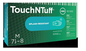 Gloves Touch & Tuff Nitrile Latex Free Powder (XLarge) - Industrial Use Only Not