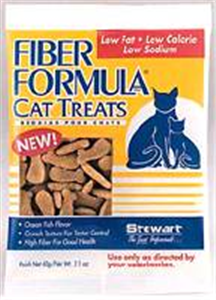 Fiber Formula Cat Treats 12 X2.1 oz B12 By Miracle Corp