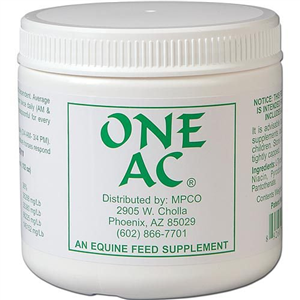 One Ac Non Sweating Dietary Supplement For Equine 200gm By Mpco LLC