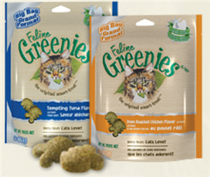 Greenies Feline 10 X 5.5 oz - Savory Salmon Cs10 By Nutro Company