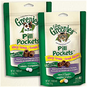 Greenies Pill Pockets Canine 6 X 2.6 oz - Grain Free Duck - Small / Tablet Size 