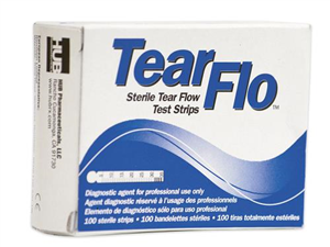 Tearflo Tear Flow Ophthalmic Test Strips Sterile B100 By Ocusoft