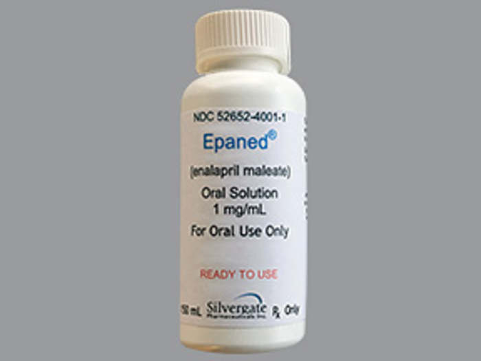 Rx Item-Epaned 1Mg/Ml Enalapril Solution 150Ml By Silvergate Pharma Refrigerated