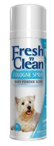 Fresh N Clean Cologne Spray Baby Powder Scent 6 oz By Pet Ag