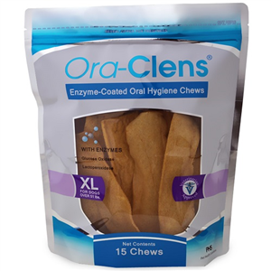 Ora-Clens Oral Enzyme Chews - XLarge B15 By Pet Health Solutions