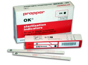 Ok Sterilization Monitor Strips For Steam 4 X0.56 B250 By Propper