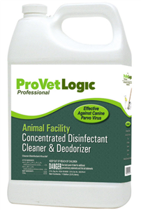 Animal Facility Disinfectant Cleaner - Concentrate 1 Gallon C4 By Provetlogic