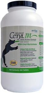 Advanced Cetyl M Tabs [Joint Action Formula] For Dogs B360 By Response Products 
