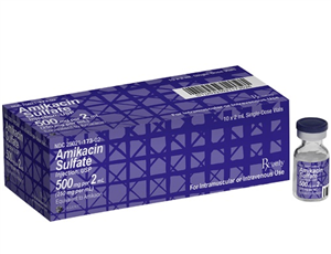 Amikacin Inj 250Mg/ml B10 By Sagent Pharmaceuticals Item No.:Vet-Rx-MW 064097<Br>Mfr<Br>Sagent<Br>Sku<Br>064097<Br>Unit<Br>B10<Br>Mfr Code<Br>548533<Br>Case Lot<Br>68<Br>Size<Br>B10<Br>Form<Br>Injecti