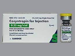 Cosyntropin 0.25mg Sdv Lyophilized Powder 1cc One Each By Sandoz 