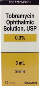 Tobramycin Ophthalmic Solution 0.3% 5ml By Sand oz 