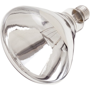 Heat Lamp Bulb 250W Clear Each By Satco Products 