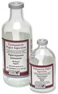 Gentamicin Piglet Injection (Porcine Colibacillosis) 250cc By Sparhawk Vet Labs 