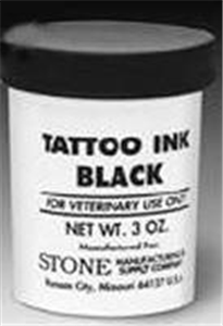 Tattoo Ink Paste (Black) 3 oz By Stone