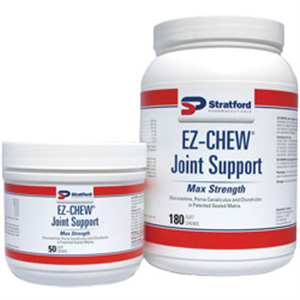Ez Chew Max Strength Joint Support Soft Chews W MSM For Dogs Private Labeling