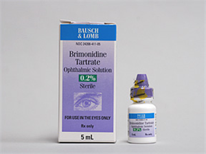 Brimonidine 0.2% Ophthalmic Solution 5ml By Valeant Pharmaceuticals Internationa