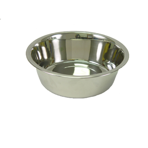Bowl Standard Stainless Steel - 1Pt Each By Valhoma Industries