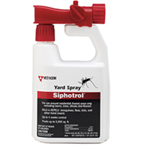 Siphotrol Yard Spray (Attaches To Garden Hose) 32 oz By Vet Kem